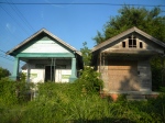Homes in the ninth ward